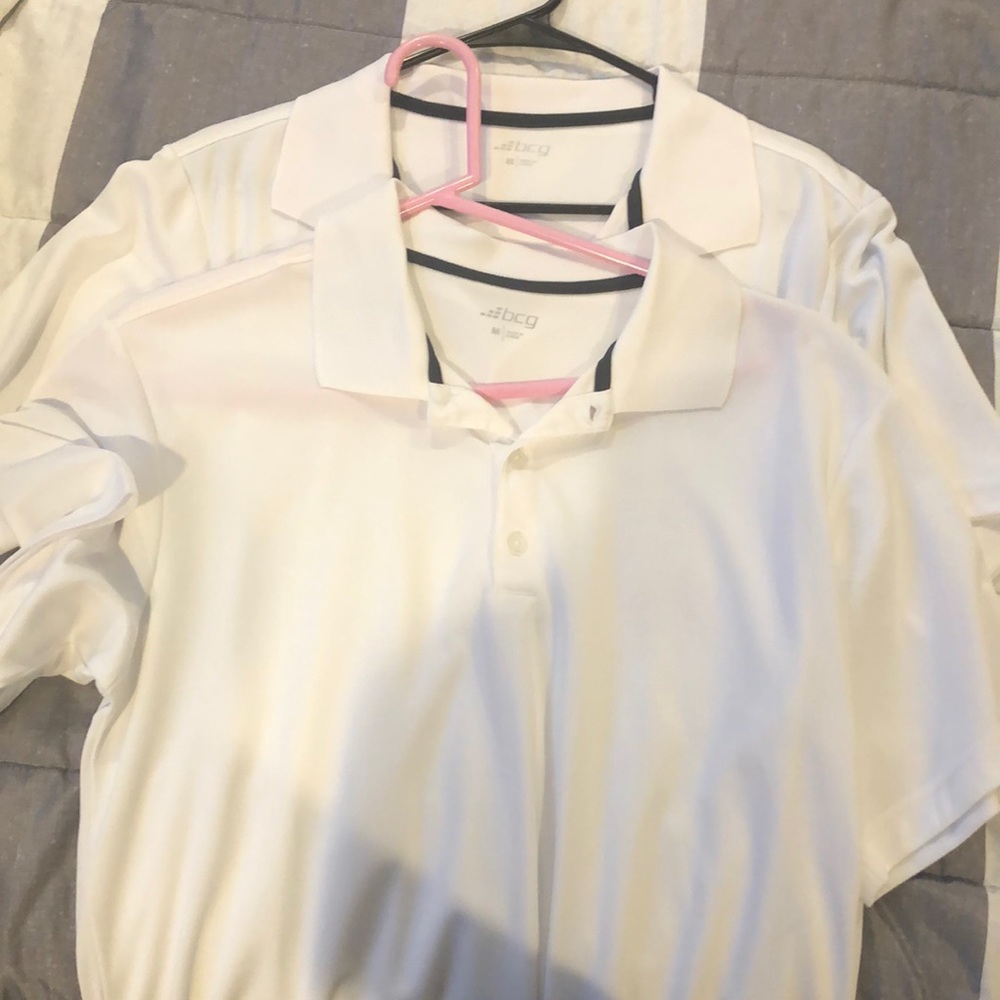 White Collared Shirts